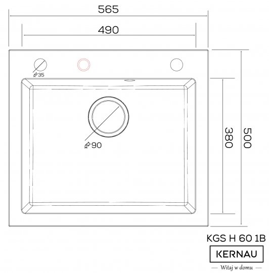 KGS H 60 1B PURE WHITE