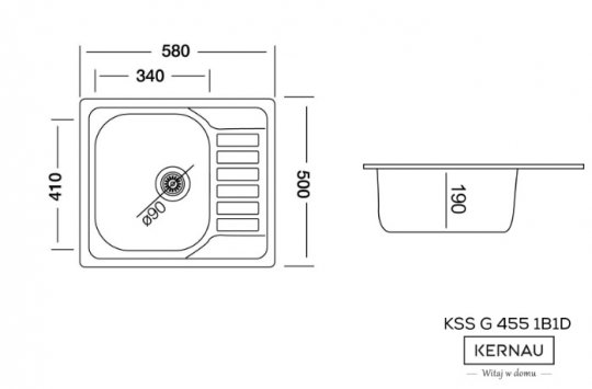 KSS G 455 1B1D STRUKTURA